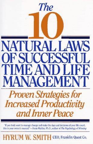 Book Review The 10 Natural Laws Of Successful Time And